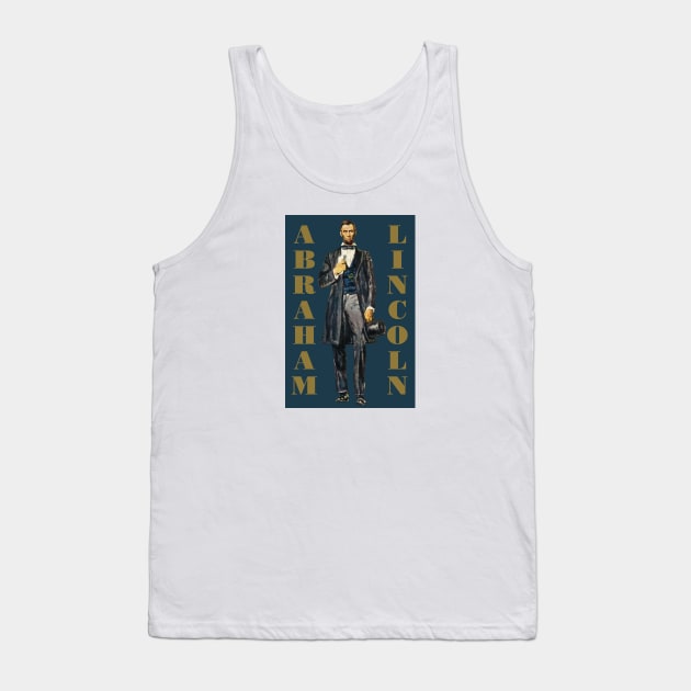 Abraham Lincoln Tank Top by PLAYDIGITAL2020